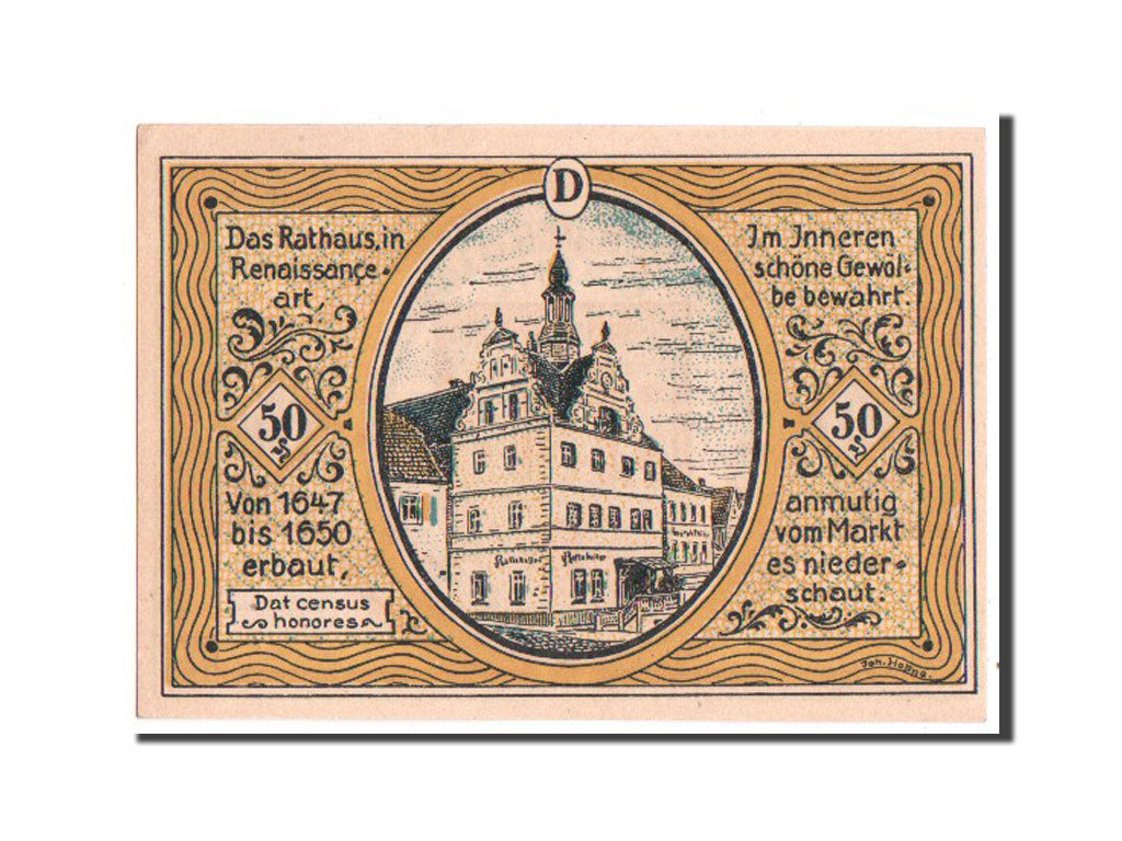 Banknote, Germany, Colditz Stadt, 50 Pfennig, 1921, UNC(65-70), Mehl:239.1