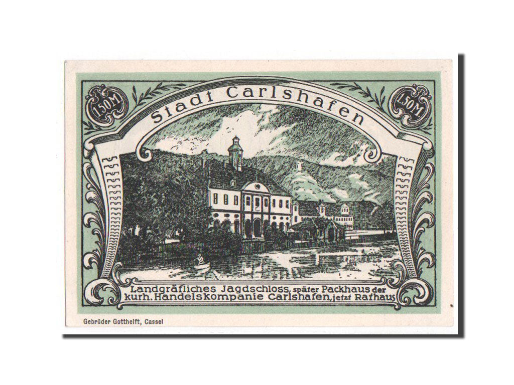 Germania, Hessen-Nassau, 1.5 Mark, 1922, FDS, Mehl:222.1a