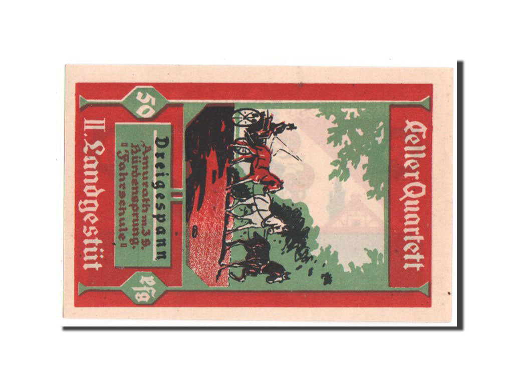 Banknote, Germany, Celle, 50 Pfennig, 1922, UNC(65-70), Mehl:226.2a