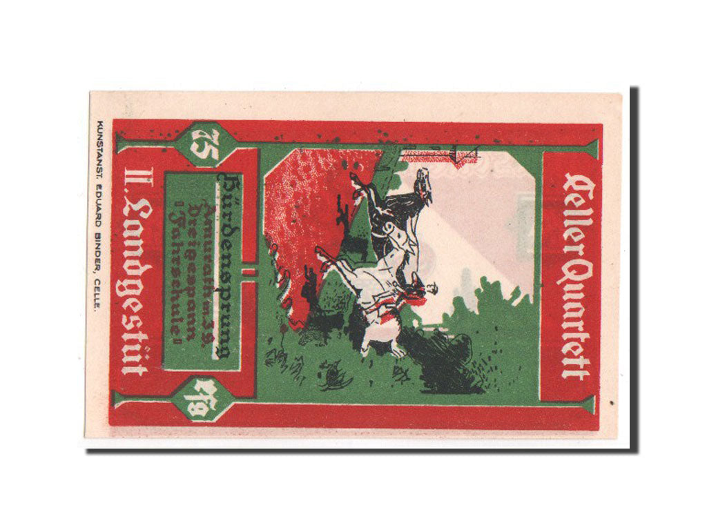 Banknote, Germany, Celle, 75 Pfennig, 1922, UNC(65-70), Mehl:226.2a