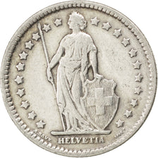 Moneta, Svizzera, Franc, 1921, Bern, MB+, Argento, KM:24