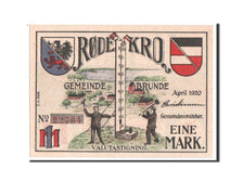 Germany, Dänisch Nordschleswig, 1 Mark, 1920, 1920-04-01, UNC(64), 22764, Mehl #