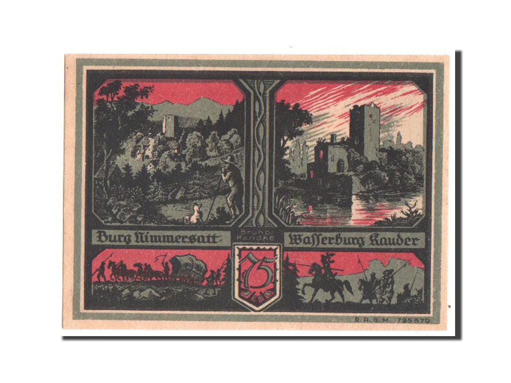 Germany, Bolkenhain, 75 Pfennig, 1922, UNC(63), Mehl #137.3