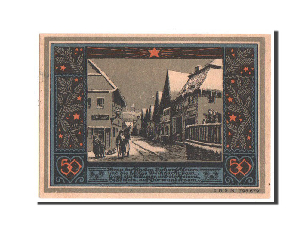Germany, Bolkenhain, 50 Pfennig, 1922, UNC(63), Mehl #137.3