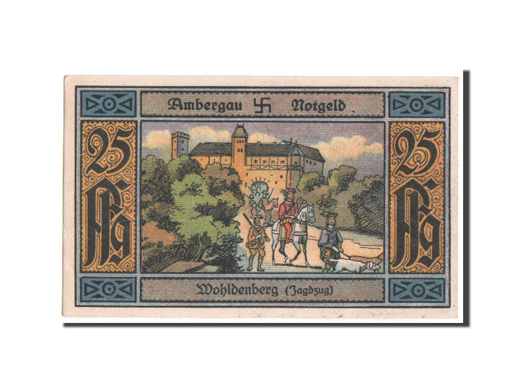 Germany, Hannover, 25 Pfennig, 1922, AU(55-58), 044674, Mehl #130.1a