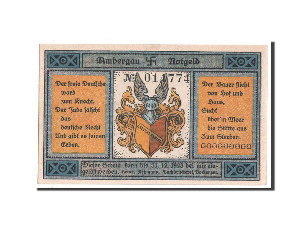 Germany, Hannover, 25 Pfennig, 1922, UNC(63), 014774, Mehl #130.1a