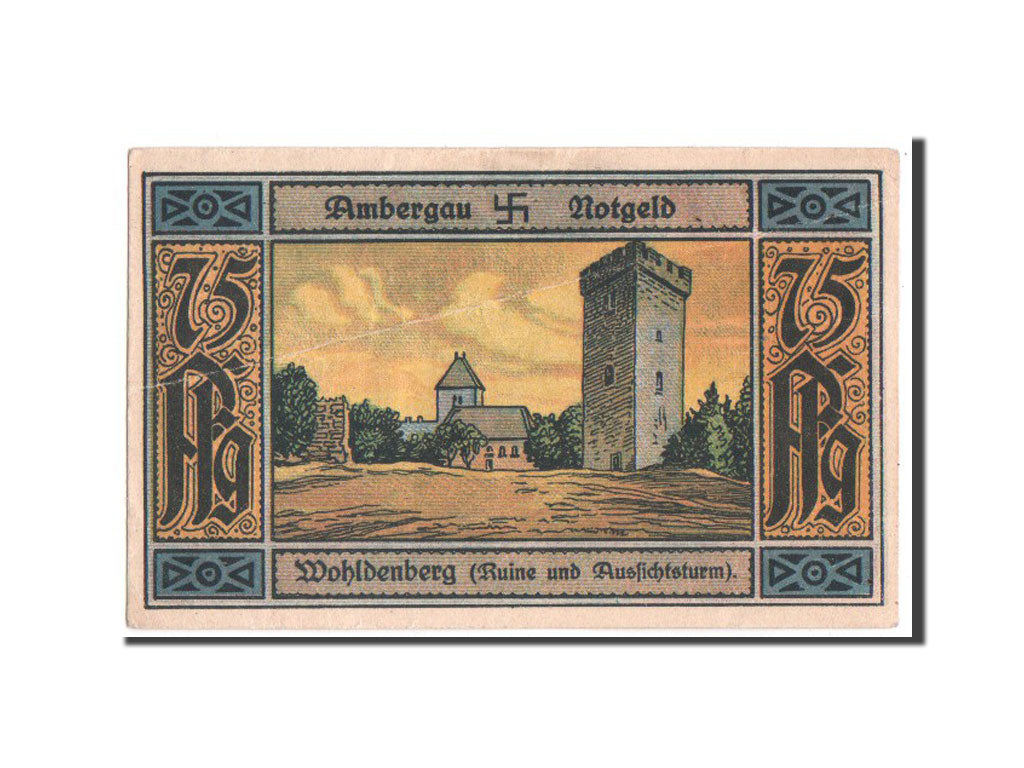 Banknote, Germany, Hannover, 75 Pfennig, 1922, AU(55-58), Mehl:130.1a