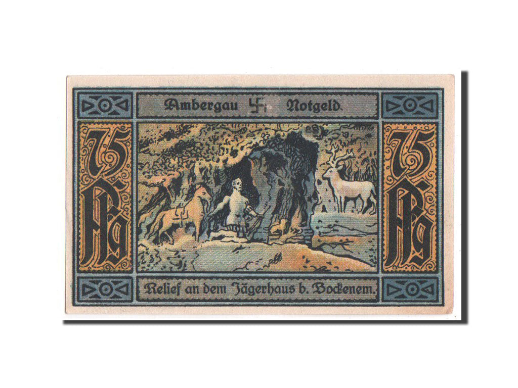 Germany, Hannover, 75 Pfennig, 1923, UNC(63), 08974, Mehl #130.1a