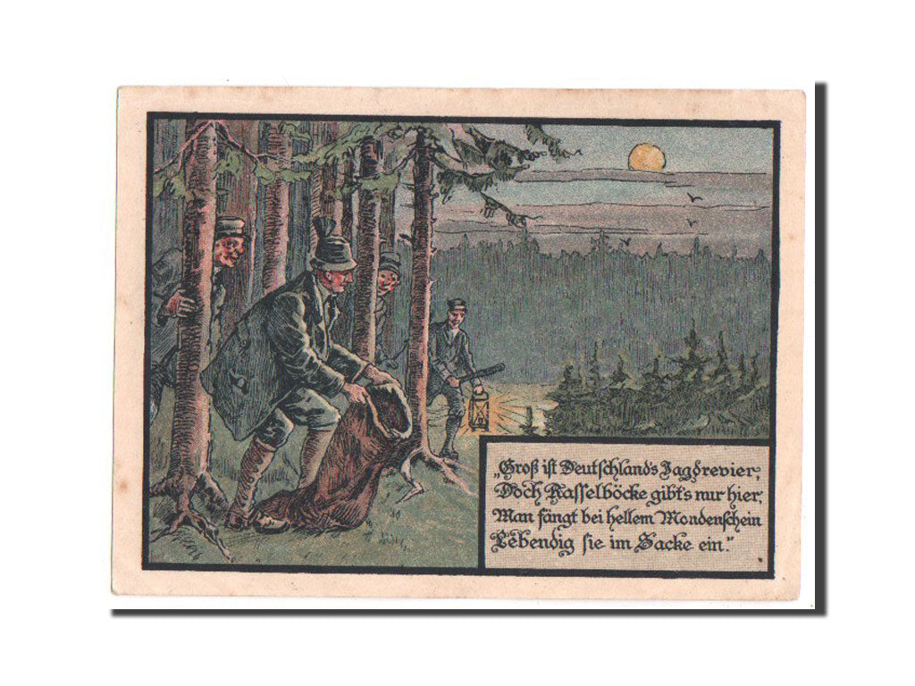 Germany, Blankenhain in Thuringen Stadt, 1 Mark, 1923, AU(55-58), 34466, Mehl...