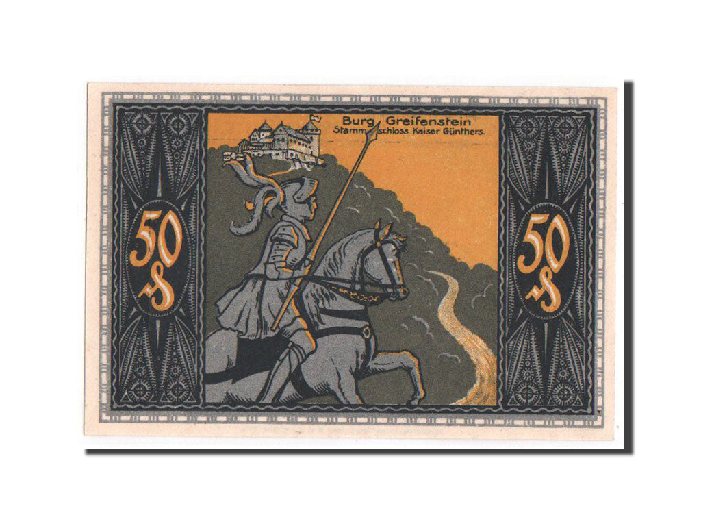 Banknote, Germany, Blankenburg Bad, 50 Pfennig, 1921, UNC(63), Mehl:113.1