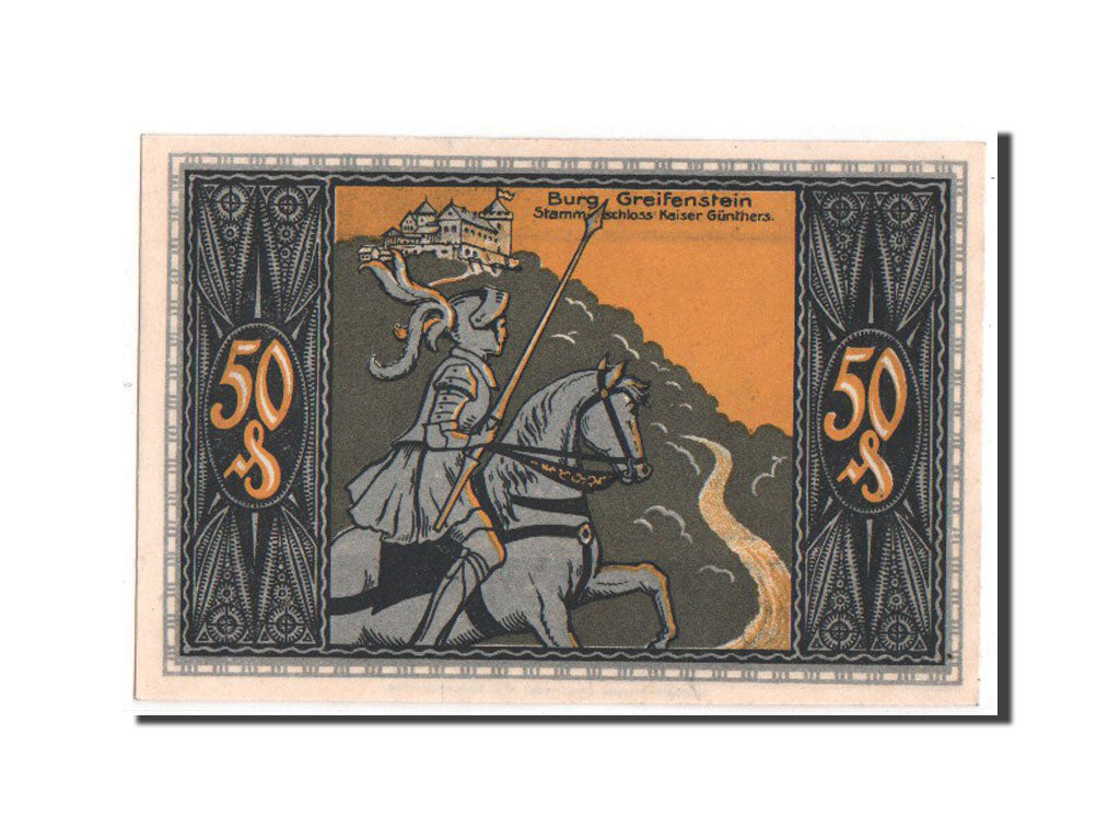Banknote, Germany, Blankenburg Bad, 50 Pfennig, 1921, UNC(63), Mehl:113.1