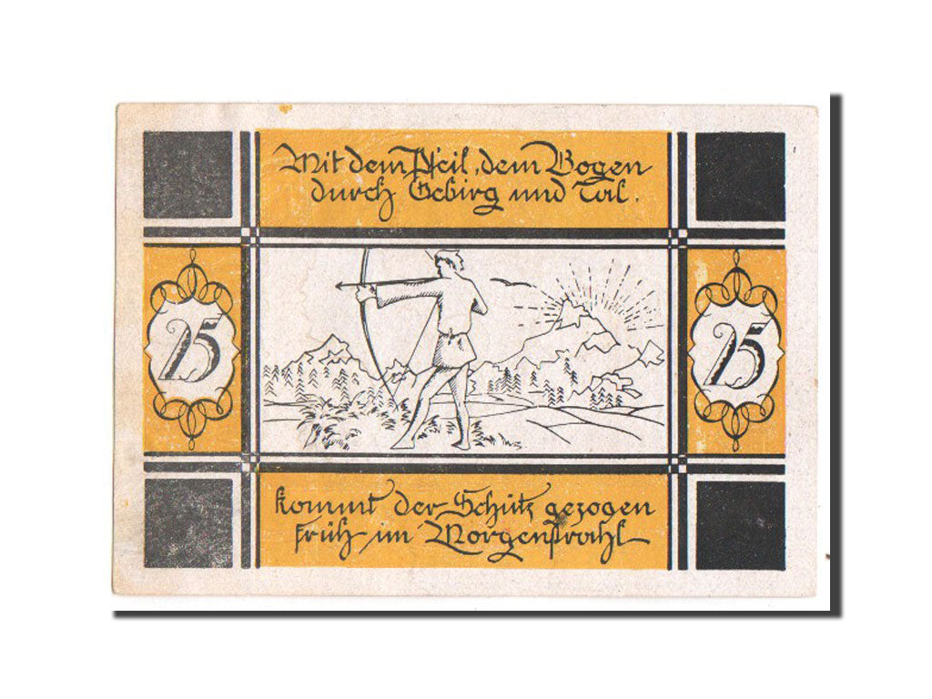 Banknote, Germany, Bilsen, 25 Pfennig, 1921, UNC(63), Mehl:105.1