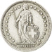 Svizzera, Franc, 1957, Bern, BB+, Argento, KM:24