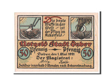 Banconote, Germania, Daber Stadt, 50 Pfennig, 1921, FDS, Mehl:250.1