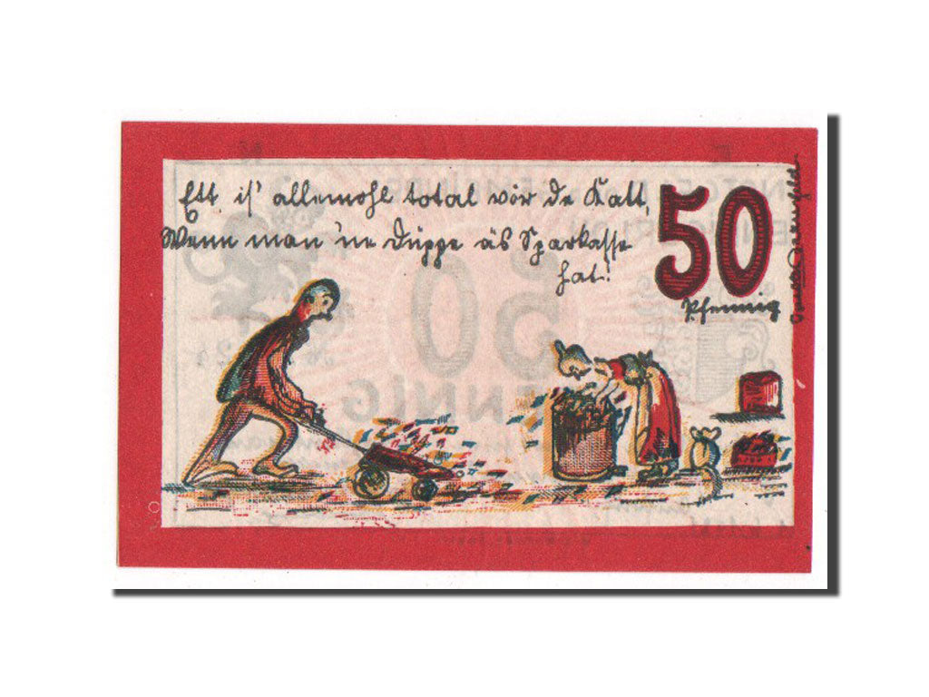 Banknote, Germany, Westfalen, 50 Pfennig, 1921, UNC(63), Mehl:338.2b
