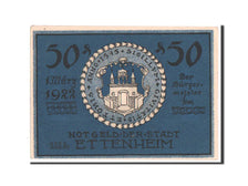 Banknote, Germany, Ettenheim Stadt, 50 Pfennig, 1922, UNC(63), Mehl:354.1