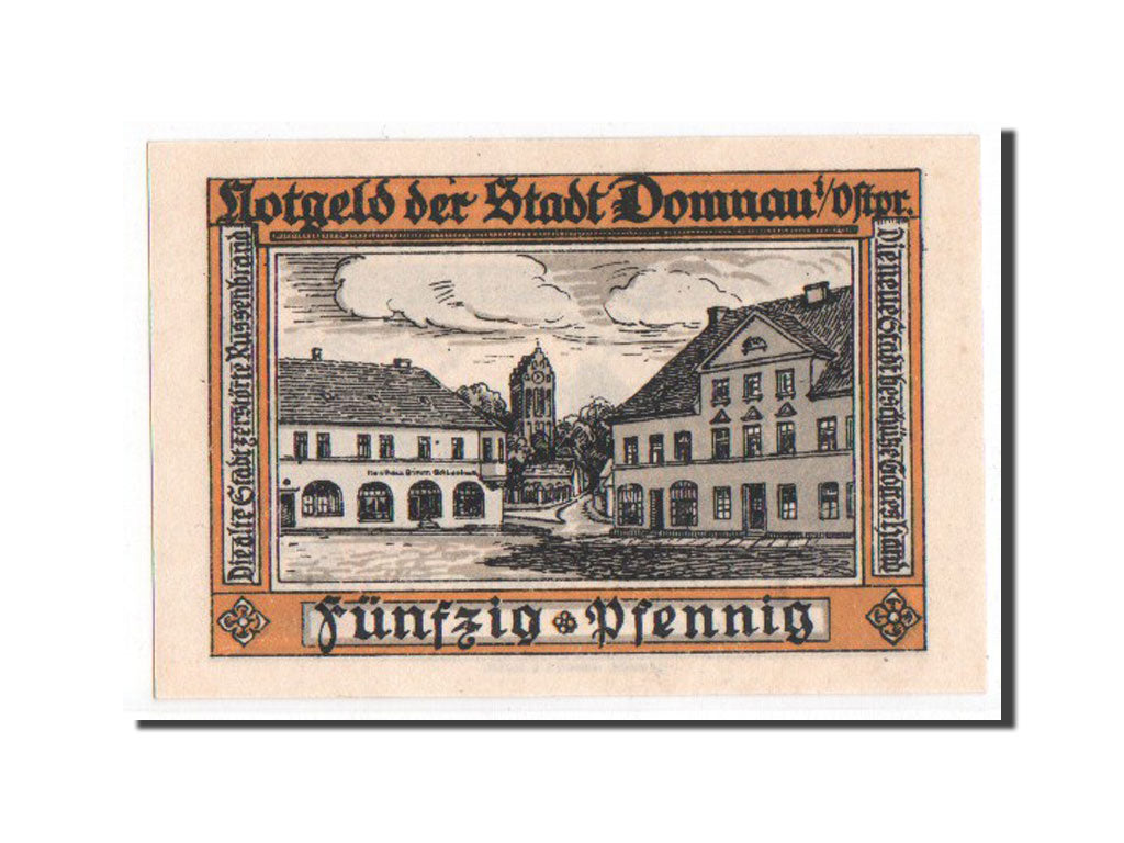Germany, Ostpreußen, 50 Pfennig, 1921, UNC(65-70), Mehl #280.1