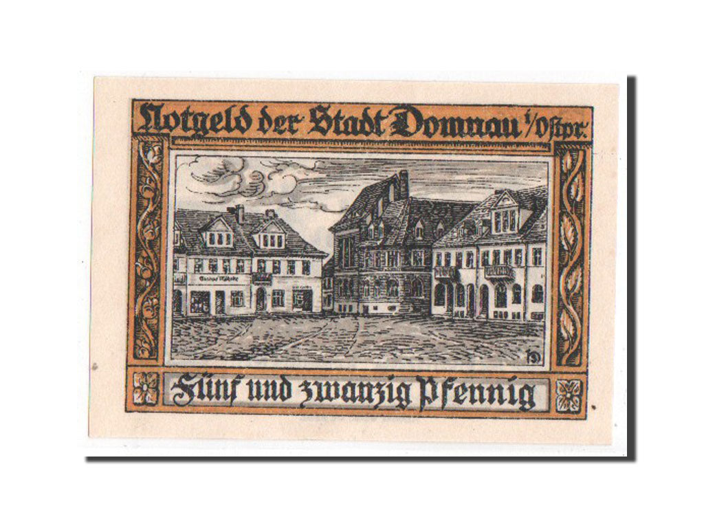 Germany, Ostpreußen, 25 Pfennig, 1921, UNC(65-70), Mehl #280.1