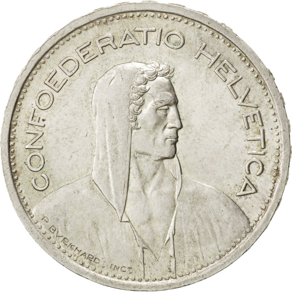Monnaie, Suisse, 5 Francs, 1954, Bern, SUP, Argent, KM:40