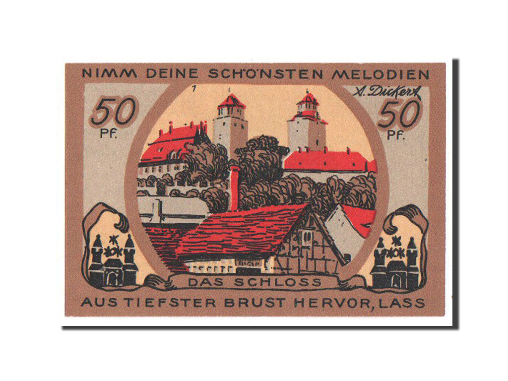 Banknote, Germany, Eilenburg Stadt, 50 Pfennig, 1921, UNC(65-70), Mehl:315.1