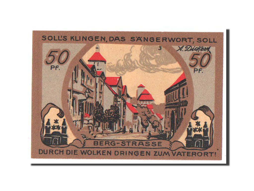 Banknote, Germany, Eilenburg Stadt, 50 Pfennig, 1921, UNC(65-70), Mehl:315.1