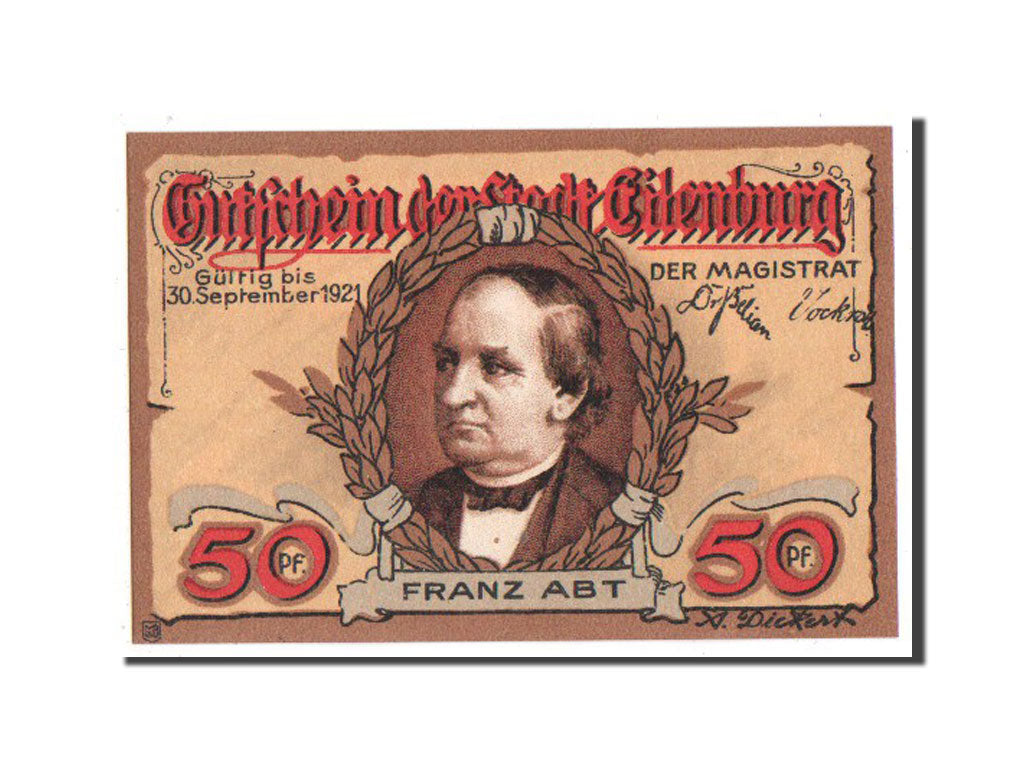 Banknote, Germany, Eilenburg Stadt, 50 Pfennig, 1921, UNC(65-70), Mehl:315.1