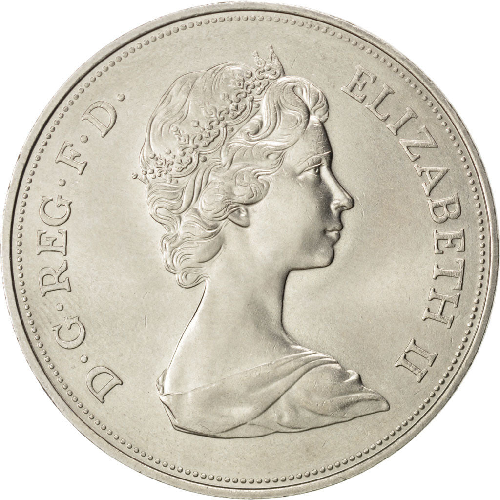 Gran Bretagna, Elizabeth II, 25 New Pence, 1972, SPL-, Rame-nichel, KM:917