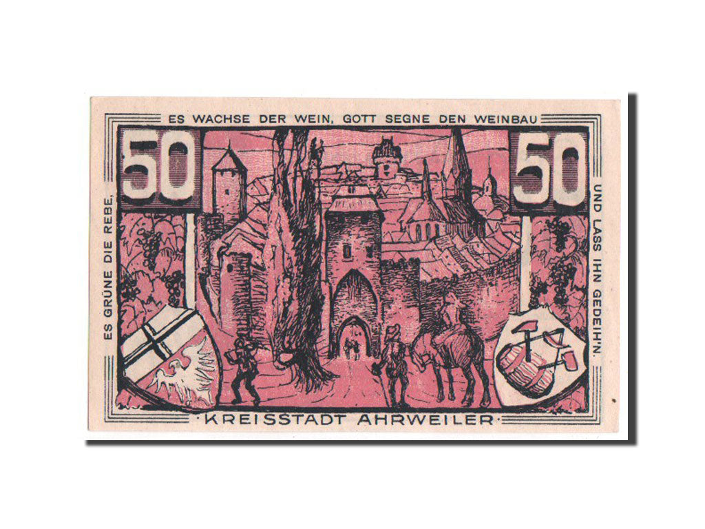 Germany, Rheinland, 50 Pfennig, 1921, UNC(63), 089647, Mehl #7.4