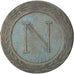 Premier Empire, Napoléon Ier, 5 Cent, 1808 BB, Strasbourg, Gadoury 127