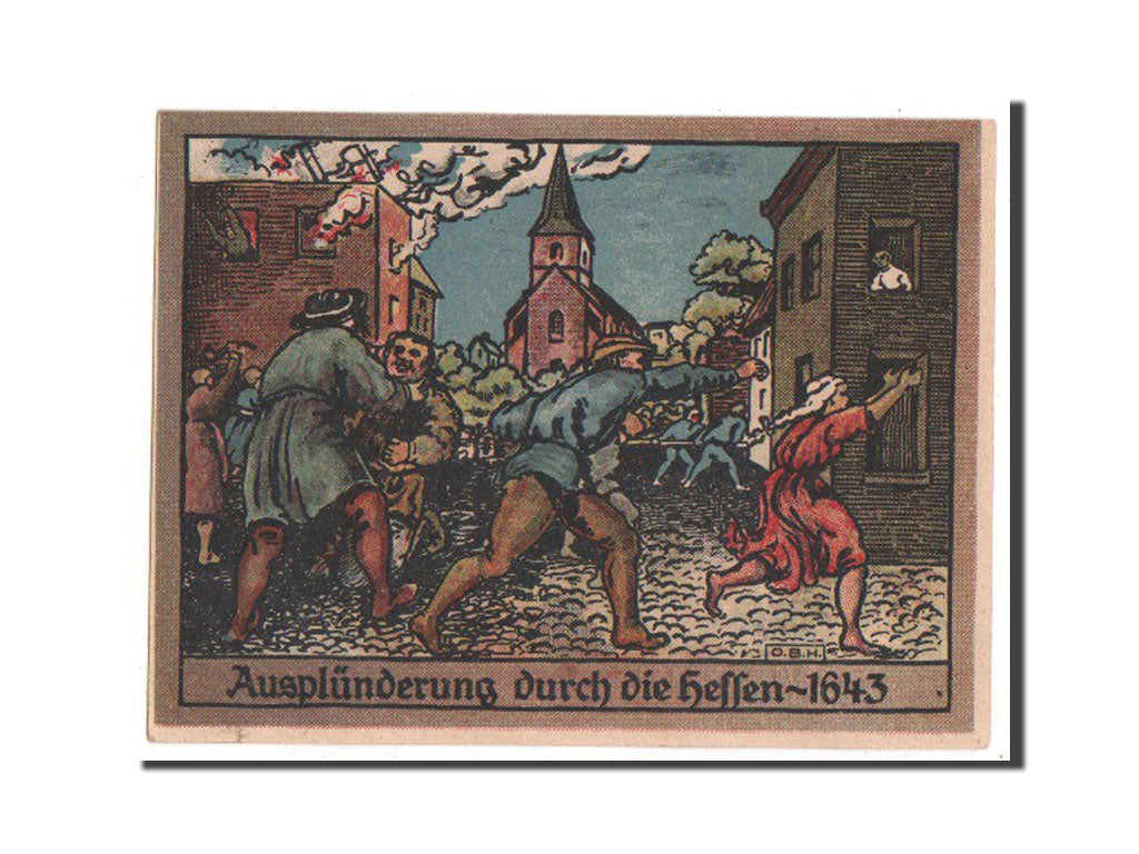 Germany, Rheinland, 50 Pfennig, 1921, UNC(63), 08466, Mehl #406.1a