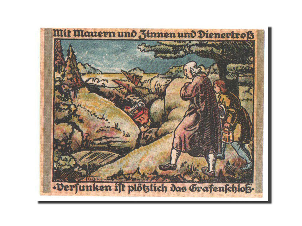 Germany, Rheinland, 50 Pfennig, 1921, UNC(63), 08703, Mehl #406.1a