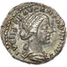 Monnaie, Lucille, Denier, Roma, TTB+, Argent, RIC:788