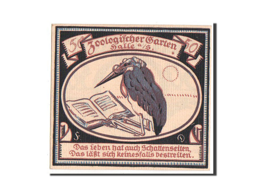 Germany, Halle, 50 Pfennig, 1921, UNC(63), Mehl #510.1d