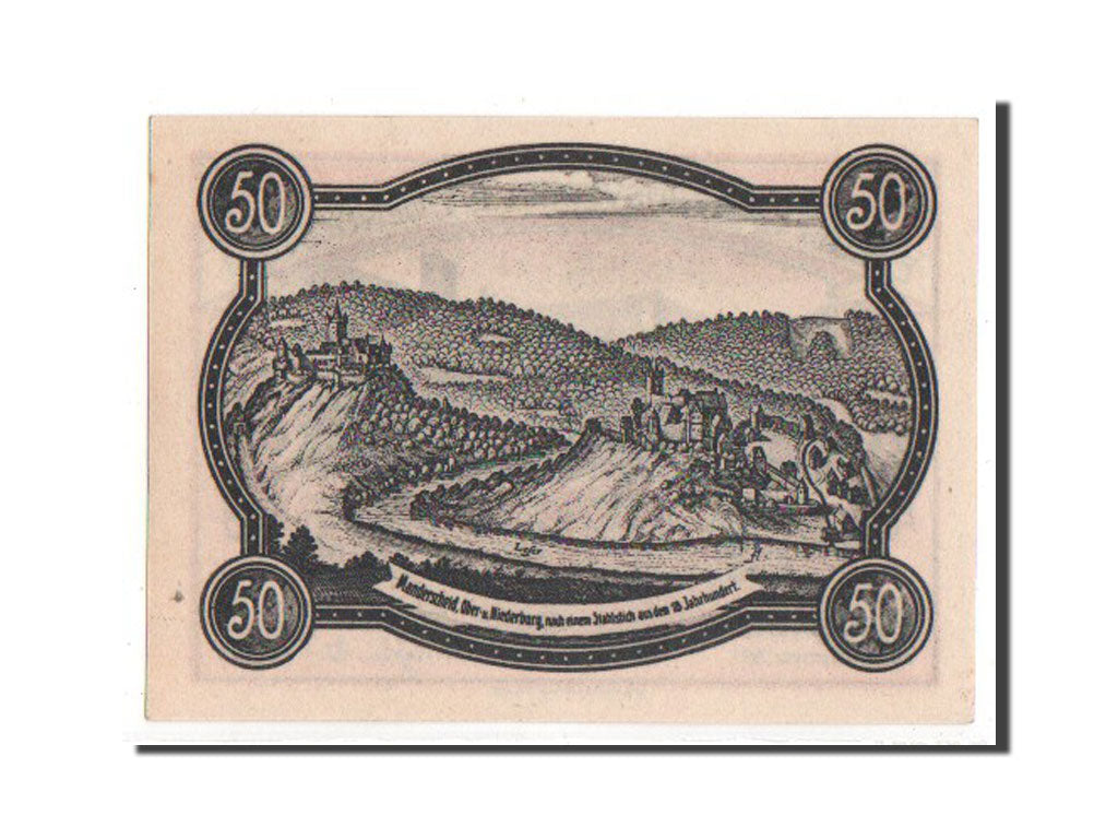 Banknote, Germany, Rheinland, 50 Pfennig, 1921, UNC(63), Mehl:424.1