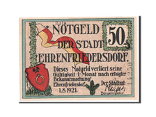 Banknote, Germany, Sachsen, 50 Pfennig, 1921, UNC(65-70), Mehl:312.1b