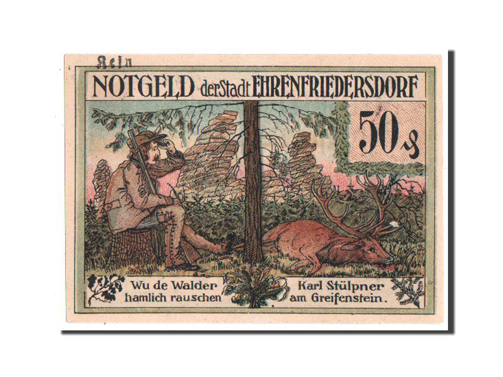 Banknote, Germany, Sachsen, 50 Pfennig, 1921, UNC(65-70), Mehl:312.1b