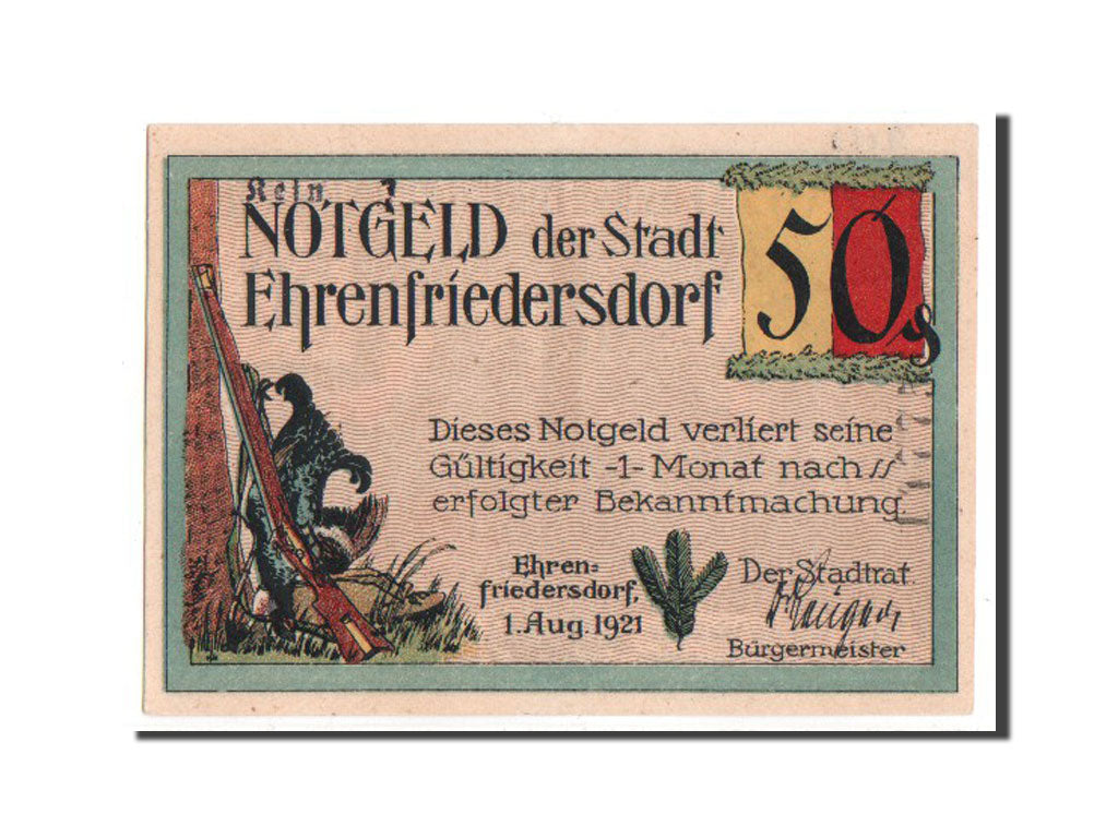 Banknote, Germany, Sachsen, 50 Pfennig, 1921, UNC(65-70), Mehl:312.1b