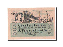 Banknote, Germany, Oldenburg, 50 Pfennig, 1921, UNC(65-70), Mehl:316.2
