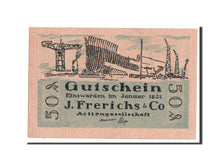 Banknote, Germany, Oldenburg, 50 Pfennig, 1921, UNC(65-70), Mehl:316.1