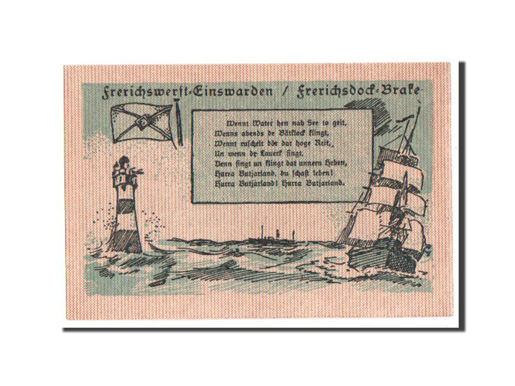 Banknote, Germany, Oldenburg, 50 Pfennig, 1921, UNC(65-70), Mehl:316.1