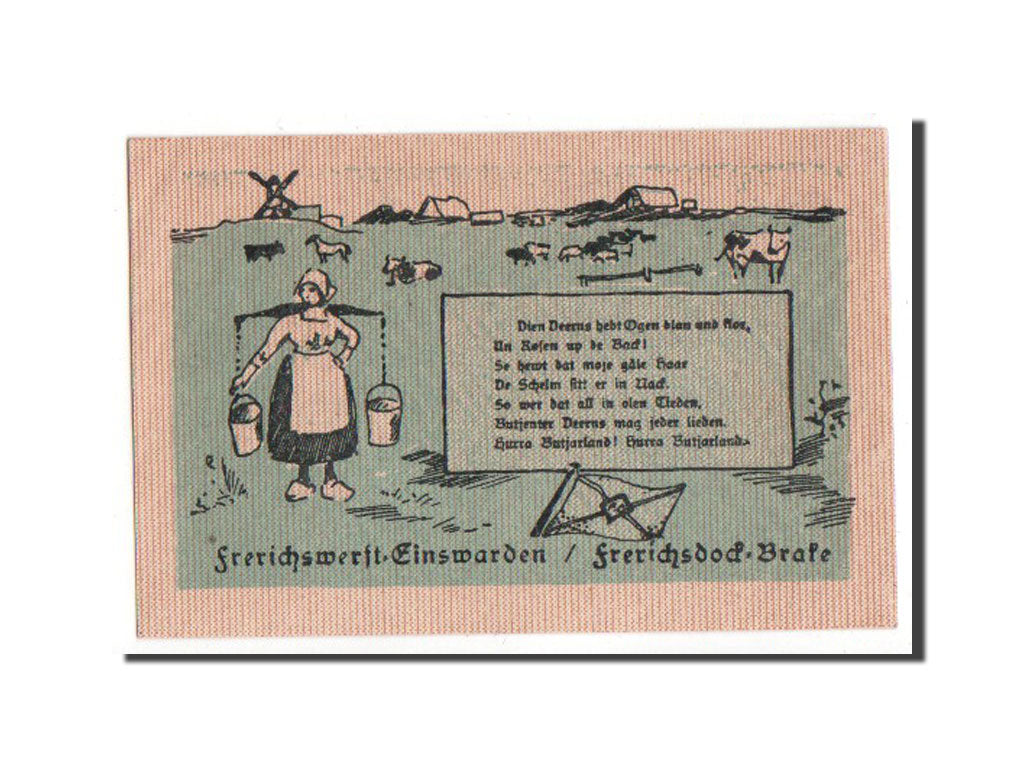 Banknote, Germany, Oldenburg, 50 Pfennig, 1921, UNC(65-70), Mehl:316.1
