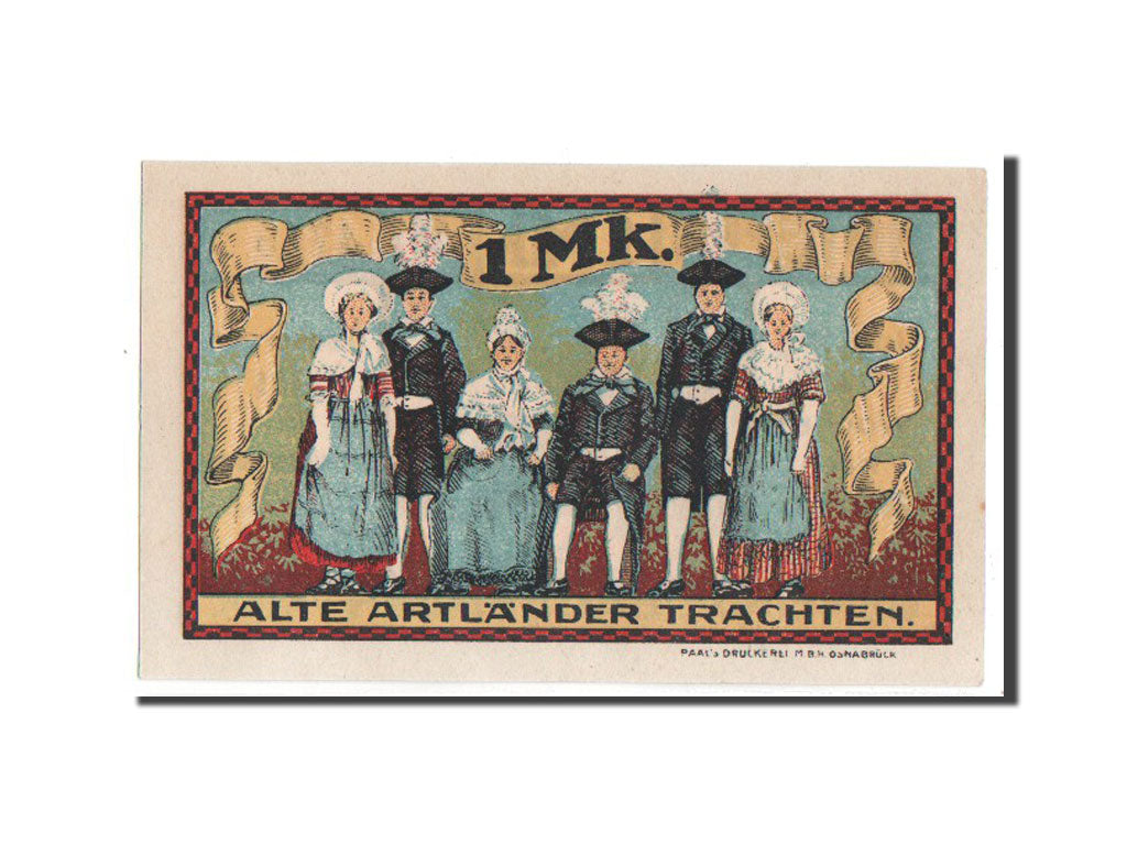Banknote, Germany, Hannover, 1 Mark, 1921, UNC(63), Mehl:58.1