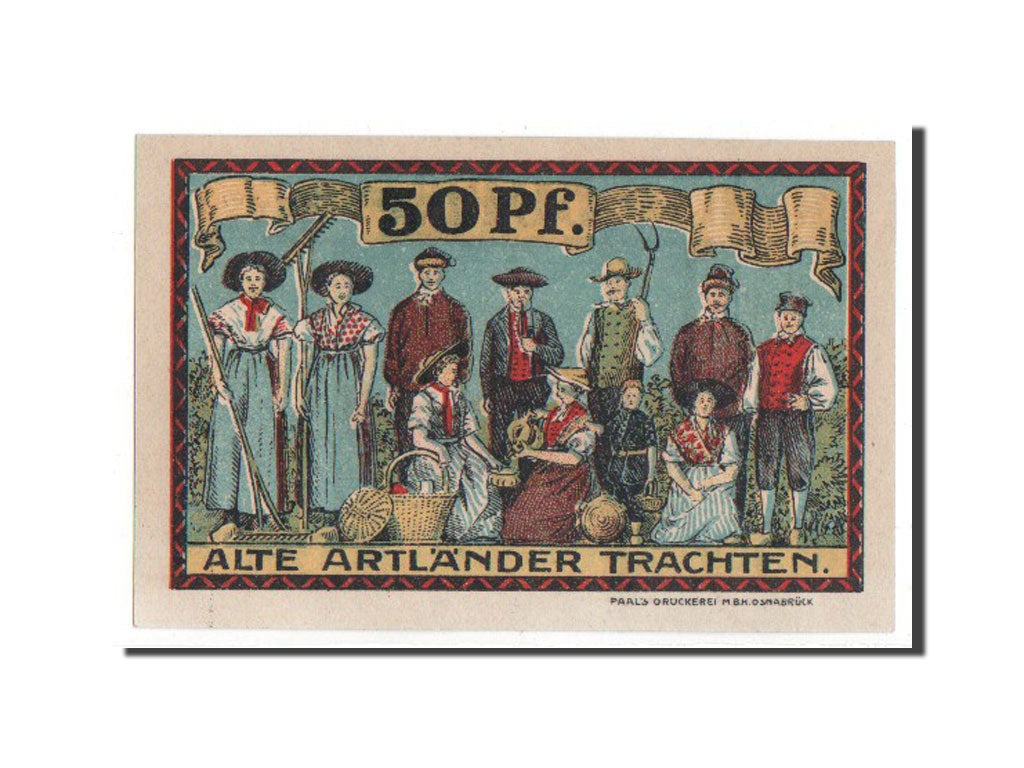 Germany, Hannover, 50 Pfennig, 1921, UNC(63), 4717, Mehl #58.1