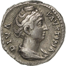 Moneta, Faustina I, Denarius, Roma, BB+, Argento, RIC:360