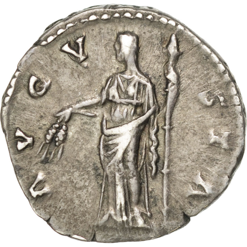 Moneta, Faustina I, Denarius, Roma, BB+, Argento, RIC:360