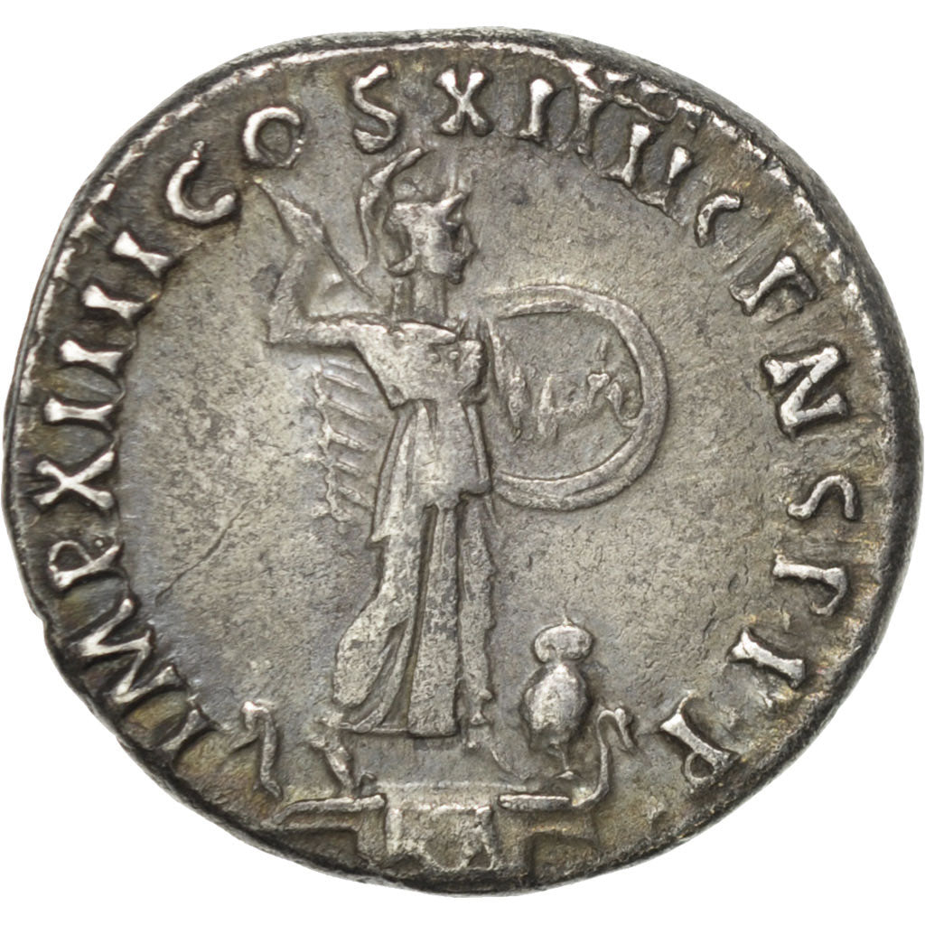 Moneta, Domitian, Denarius, Roma, BB+, Argento, RIC:507