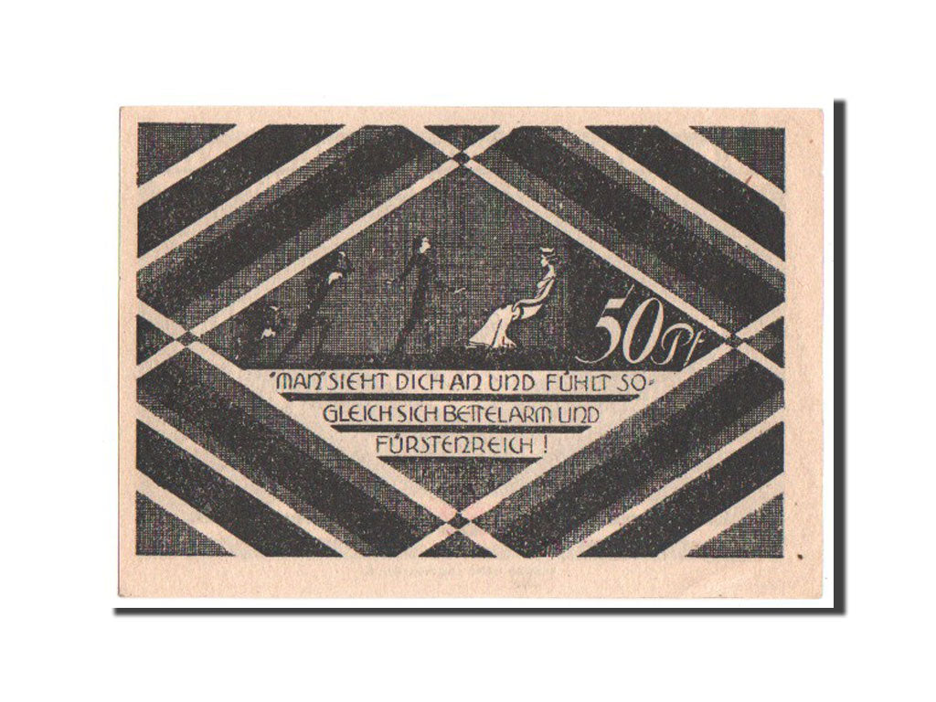 Banknote, Germany, Hasloh, 50 Pfennig, 1921, UNC(63), Mehl:584.2a