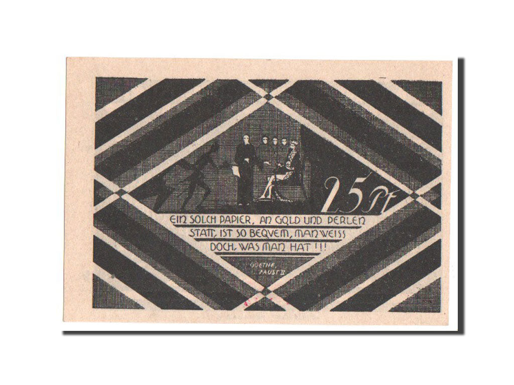 Banknote, Germany, Hasloh, 25 Pfennig, 1921, UNC(63), Mehl:584.2a
