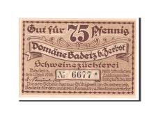 Germany, Badetz bei Zerbst Domane, 75 Pfennig, 1918, UNC(63), 6677, Mehl #59.1