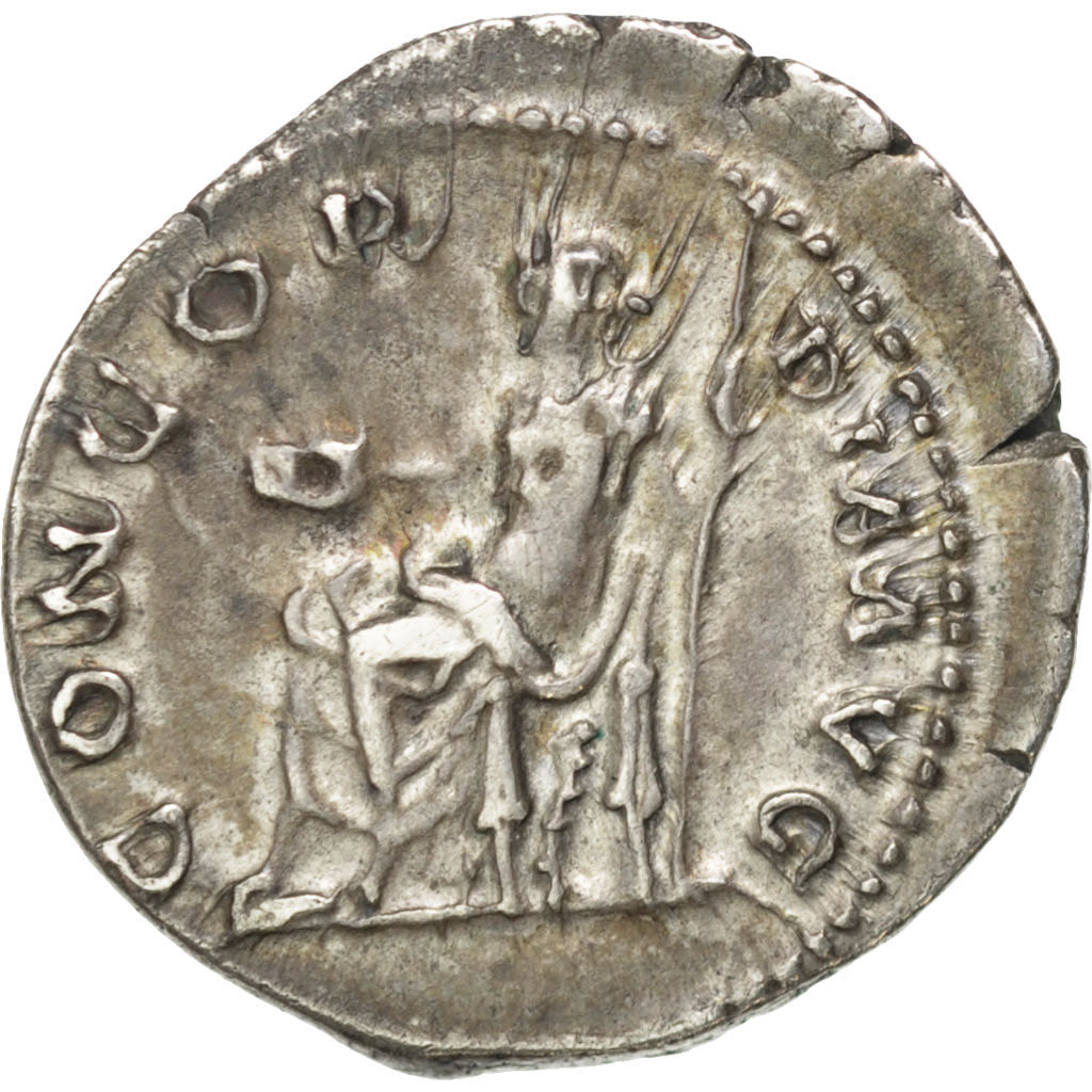 Sabina, Denarius, Roma, EF(40-45), Silver, RIC #399a, 3.60